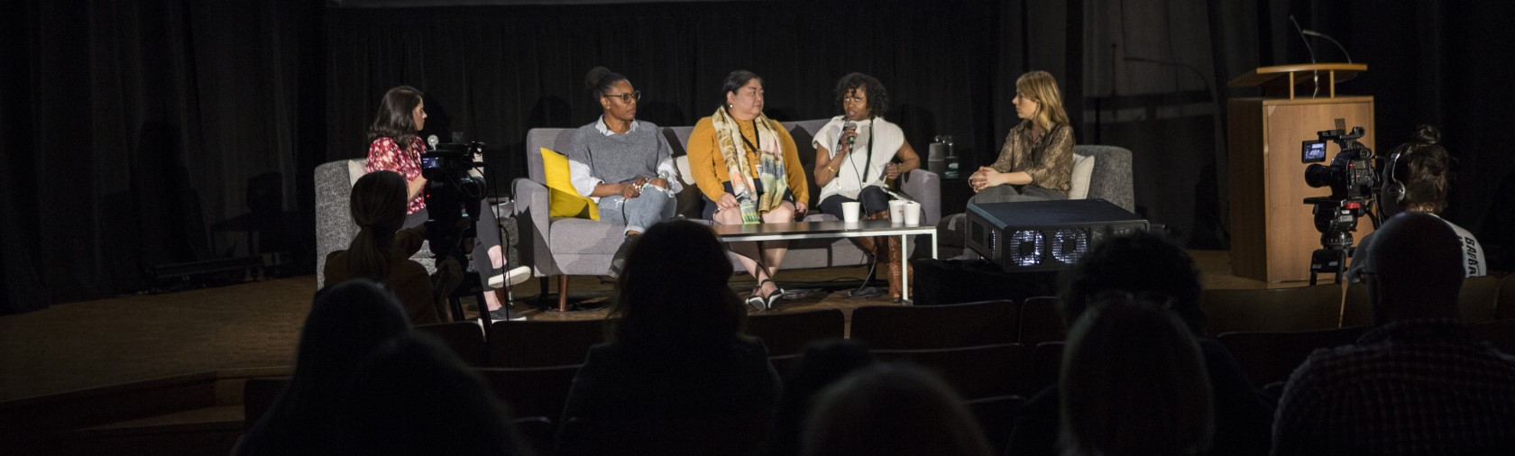 Speakers at industry conference