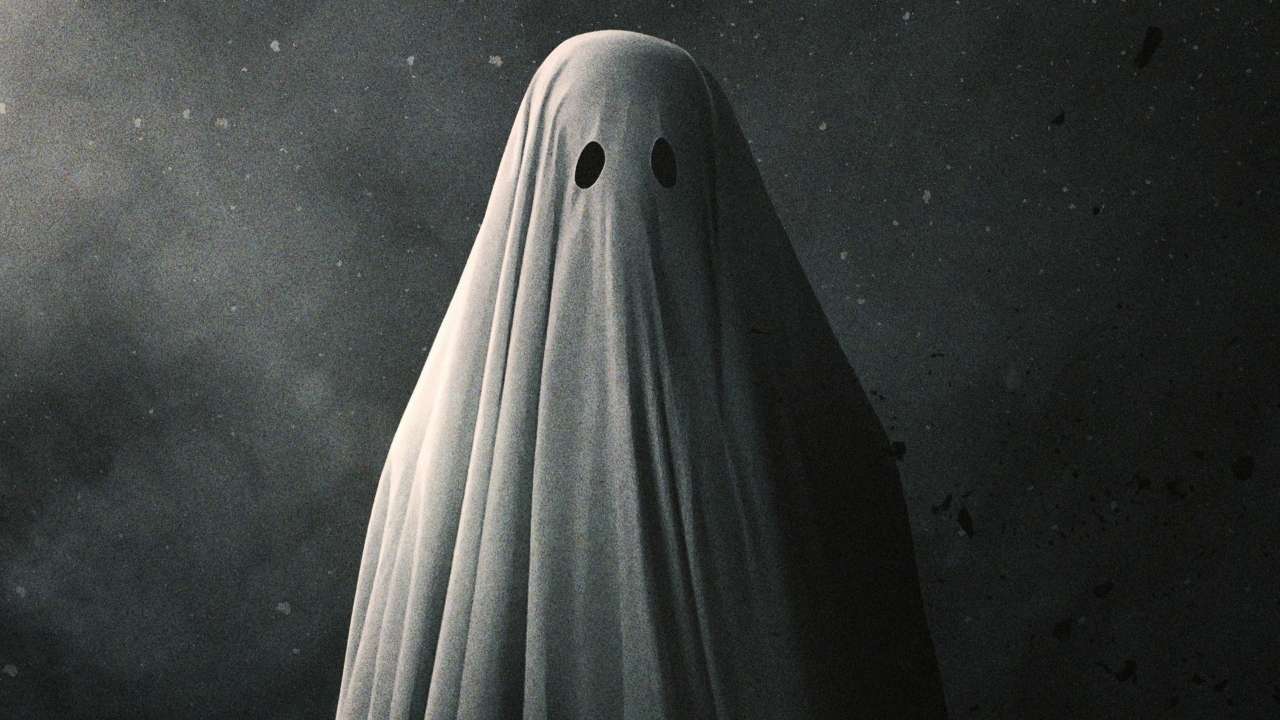 a person dressed as a ghost