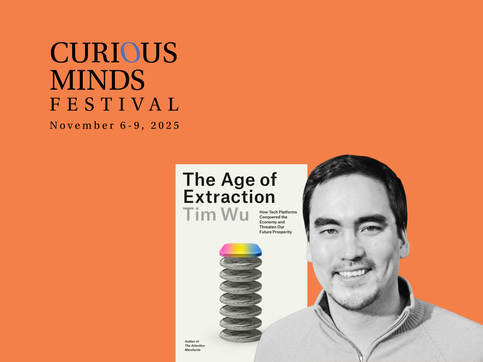 Friday, November 7, 7:00 PM // Tim Wu