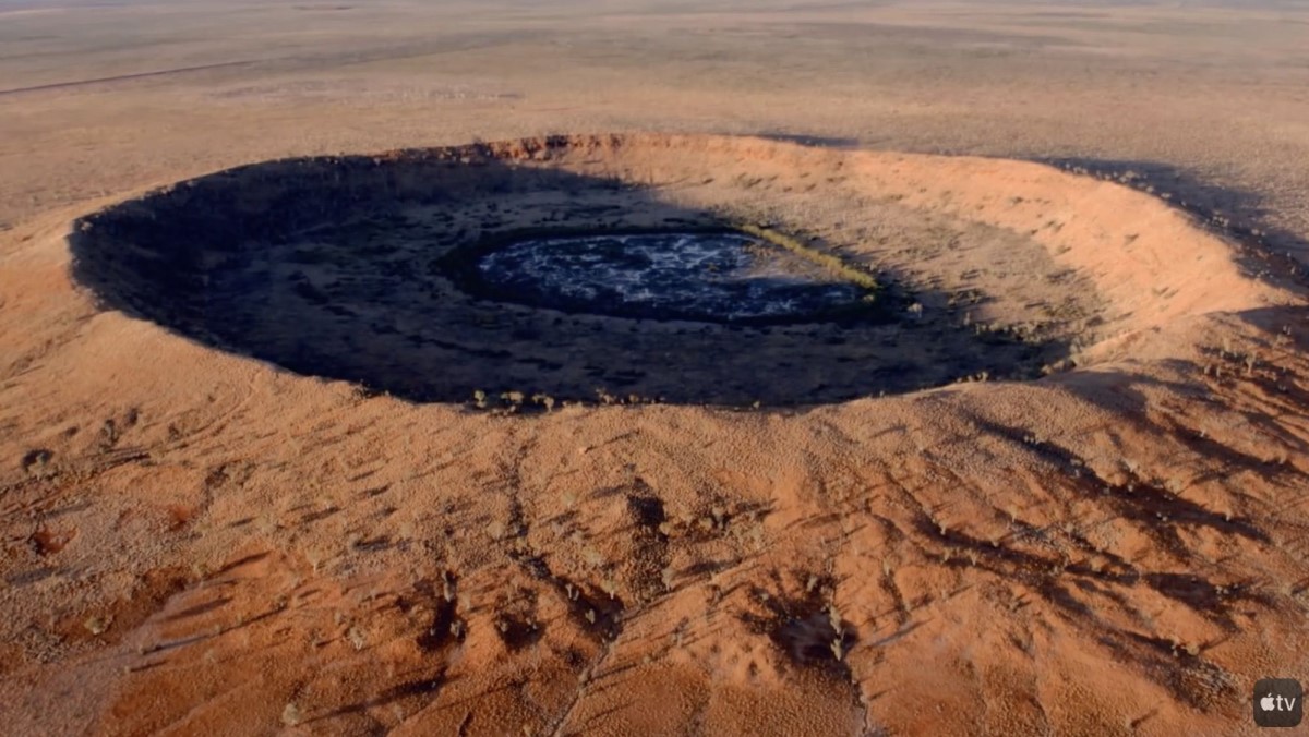 Meteor crater