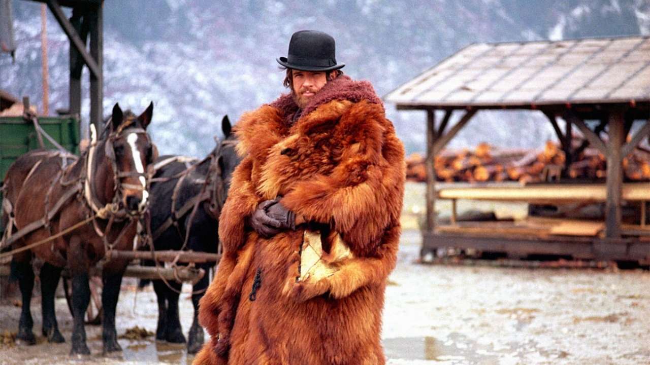 man in a fur coat