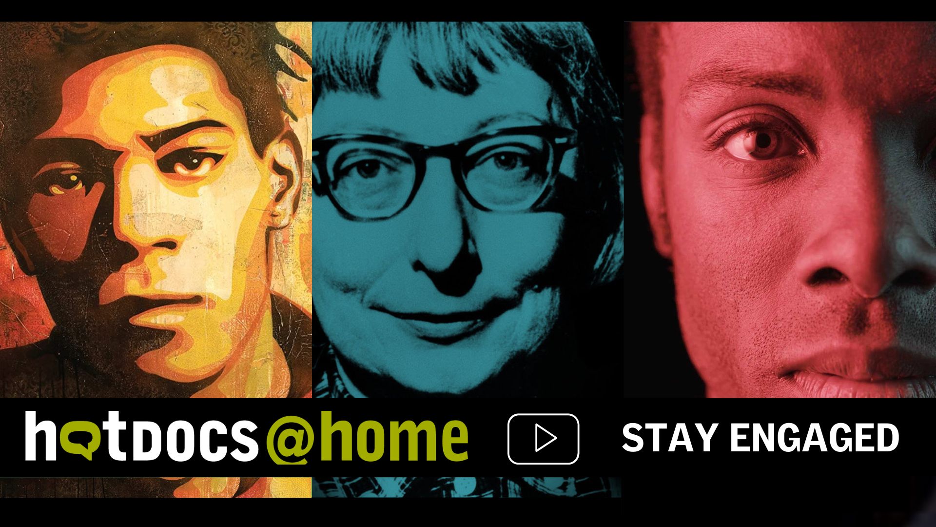 Hot Docs at Home promotional graphic banner
