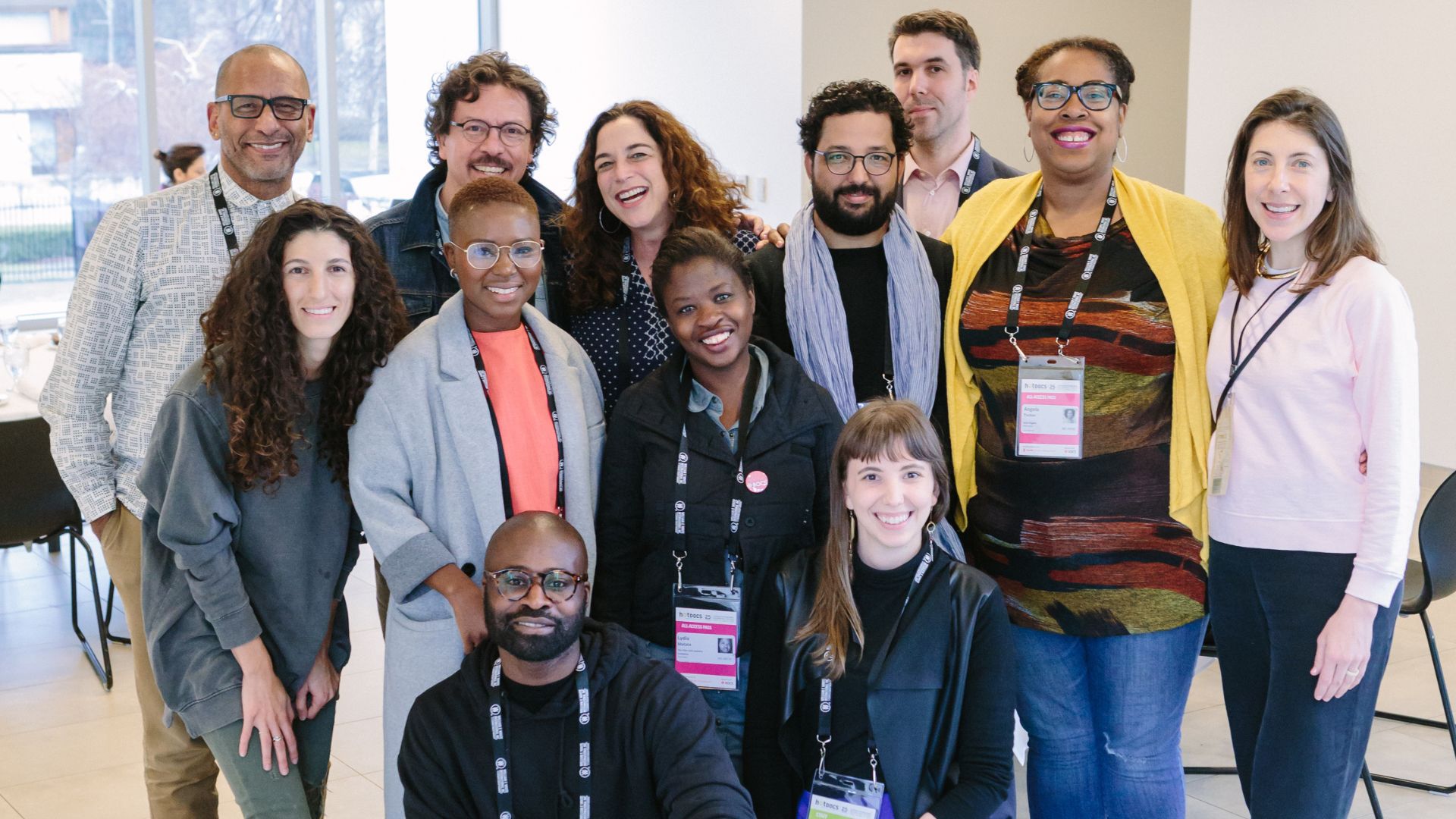 Group of emerging lab participants at Hot Docs